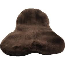 Amazon.com : Asiento De Borrego Western Saddle Leather Wool Cushion : Sports & Outdoors