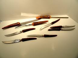 Washington Forge Stainless Steel Bakelite Antler Horn Handle ...