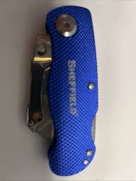 Pocket Knife Blue Sheffield Patented, Used In Great condition ...