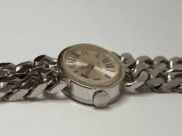 Working Vintage 1960's Ladies Silver Westclox 17J ...