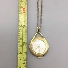 Sheffield | Accessories | Vintage Sheffield Pendant Necklace Pocket Watch Women Swiss Made Manual Wind 26 | Poshmark