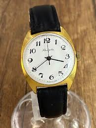 Raketa mechanical 17j vintage Soviet Era mens wristwatch ...