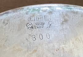 Buy Vintage Sheffield EPC 300 Silver Plate Silent Crumb ...