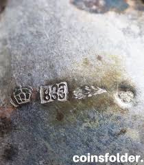 Antique Sterling Silver Salt Cellar with silver spoon ...