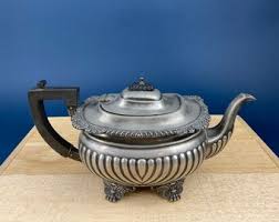 Vintage Pewter Teapot and Coffee Pot. Set of Two Beautifully ...