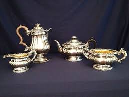 Silver Plated Tea and Coffee Set (4 Pieces) | eBay