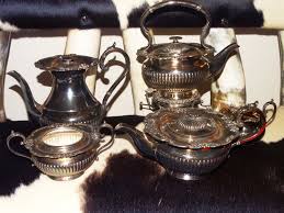Victorian Set RARE Silver Plated EPBM Britannian Made ...