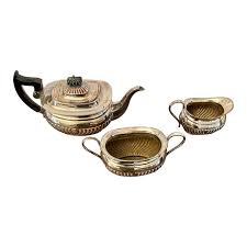 Antique Edwardian Quality Silver Plated Tea Set For Sale at ...