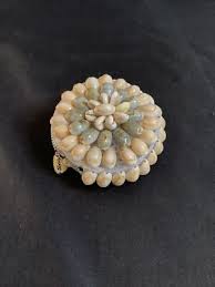 Vintage Sea Shell Coin Purse Zip Close Beach Ocean 3 1/2 ...