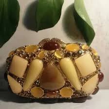 2025 Stone Chain Handbags Women Rhies Clutch Purse For ...