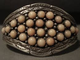 Fabulous Vintage Navajo Pink Shell Native American Jewelry ...