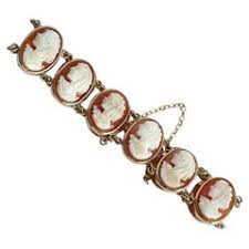 Italian Cameo Gold Bracelet at 1stDibs | italian cameo bracelet, cameo bracelets from italy, cameo bracelets