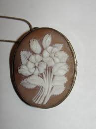 European Silver Motif Cameo Pin Pendant and Sterling Silver Snake Necklace | eBay