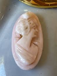 Vintage hand carved stone Italian Cameo loose gioielleria for pin ring pendant | eBay