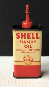 Vintage Shell Handy Oil Oiler 4 oz can empty #3 | eBay