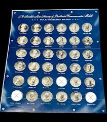 Franklin Mint Presidential Coins - Etsy