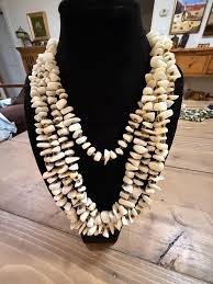 Vintage 4-strand Shell Necklace: 1970s Coastal Statement ...