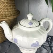 Vintage Grandmother's Ironstone China Earthenware Teapot ...