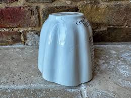 Edwardian Ironstone Jelly Mould: Brown & Polson Cornflour ...
