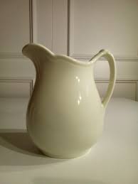 Vintage 6" Walker Vitrified China White Creamer/Syrup/Gravy ...