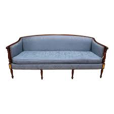 James River Plantation Sheraton Mahogany Settee by Hickory ...