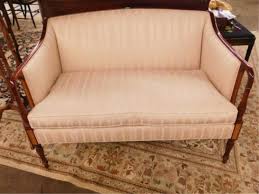 Lot - Sheraton Style Love Seat