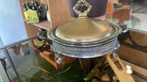 Antique Silver Plated Made In Italy Dishware Cooking Holder ...