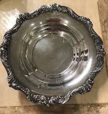 VINTAGE Old English by Poole #5004 Silverplate Ornate Bon ...
