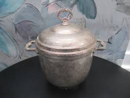 VTG Sheridan Silver Plated EP Brass Ice Bucket Insulated ...