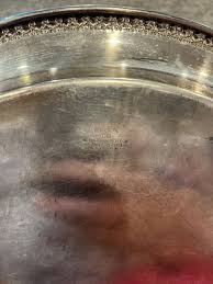 Webster Wilcox Silver Plated Serving Tray Wedding ...