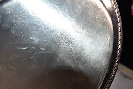 Vintage Leonard Silver Plate Oval Tray With Rope Trim (4511 ...