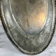Vintage Silver Plate Floral Tray – 12.5" – Michelle's ...