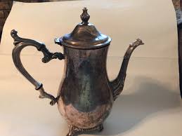 Silver Plated Tea/Coffee Pot – Heavily Tarnished And 1 of 4 Feet Is Damaged | eBay