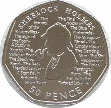 2019 Sherlock Holmes Uncirculated 50p Collectable Coin - Etsy