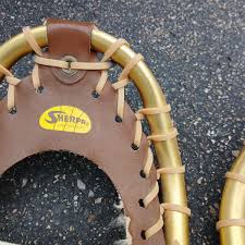 Sherpa Vintage Snow Shoes Gold Aluminum 30" x 9" Vintage | eBay