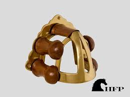 Brass and Wood Bridle Bracket - Luxury Collection – LuckyPony