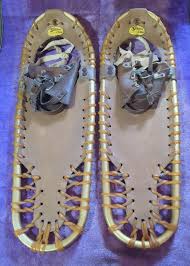Sherpa Snow Rotary Claw 8" x 25" Snowshoes Light Snowshoeing 1980's Vintage | eBay