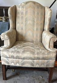 Vintage Sherrill Furniture High-back/Arm Chair | eBay