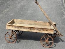 Sold at Auction: SHERWOOD SPRING COASTER WAGON