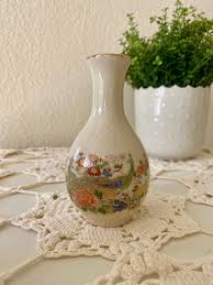 Vintage Peacock Bud Vase - Etsy