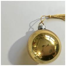 Vintage Mercury Glass Ball Ornament with Santa Claus Scene. For Sale at Ruby Lane