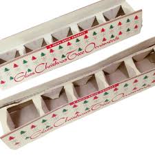 Bundle Lot of 2 Vintage 70s Shiny Brite Fanci-pak Glass ...