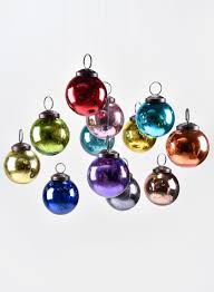 2in Multicolor Mercury Glass Ball Ornaments (Set of 12 ...