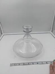 Hand Blown Ships Decanter Glass Ground Glass Bubbles | eBay