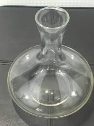 Ravenscroft Handmade Amber Tinted Crystal Decanter 7.75" X ...