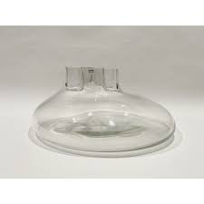 Mid-Century Modern Large Barbini Murano Glass Vase | Chairish