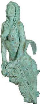 MARINEA Sea Siren Mermaid Figurehead Shipwreck Finish