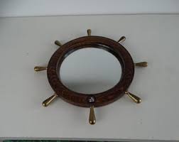 Rare Old Large Triptych Barber Mirror, Chiseled Nickel-plated Brass, Clasp, With Chain, Late 19th Century, Old French Triptych Barber Mirror - Etsy