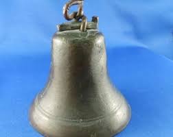 ANTIQUE Bronze Bell . Handmade Brass Cowbell. - Etsy