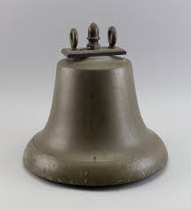 Lot - BRASS SHIP'S BELL MARKED "EL SEGUNDO 1912" Early 20th Century Height 15".
